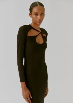 Musier Paris Elvire Dress - Black CLOTHING