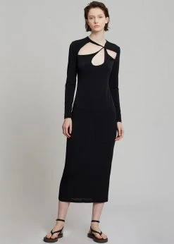 Musier Paris Elvire Dress - Black CLOTHING
