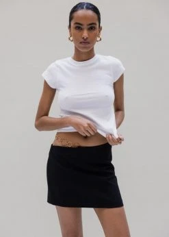 Musier Paris Santo Skirt - Black CLOTHING