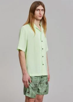 Nanushka Bodil Shirt - Jade