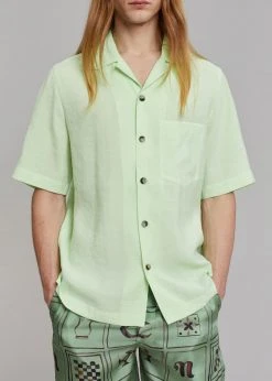 Nanushka Bodil Shirt - Jade