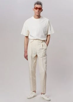 Nanushka Gini Pants - Creme Men