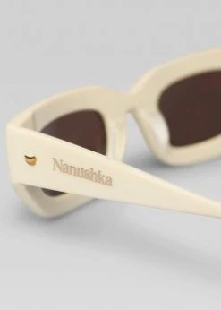 ACCESSORIES Nanushka Kadee Bio Plastic Sunglasses - Shell
