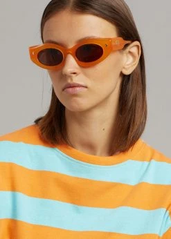 Nanushka Leonie Bio Plastic Sunglasses - Orange