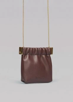 Nanushka The Bar Purse - Dark Brown