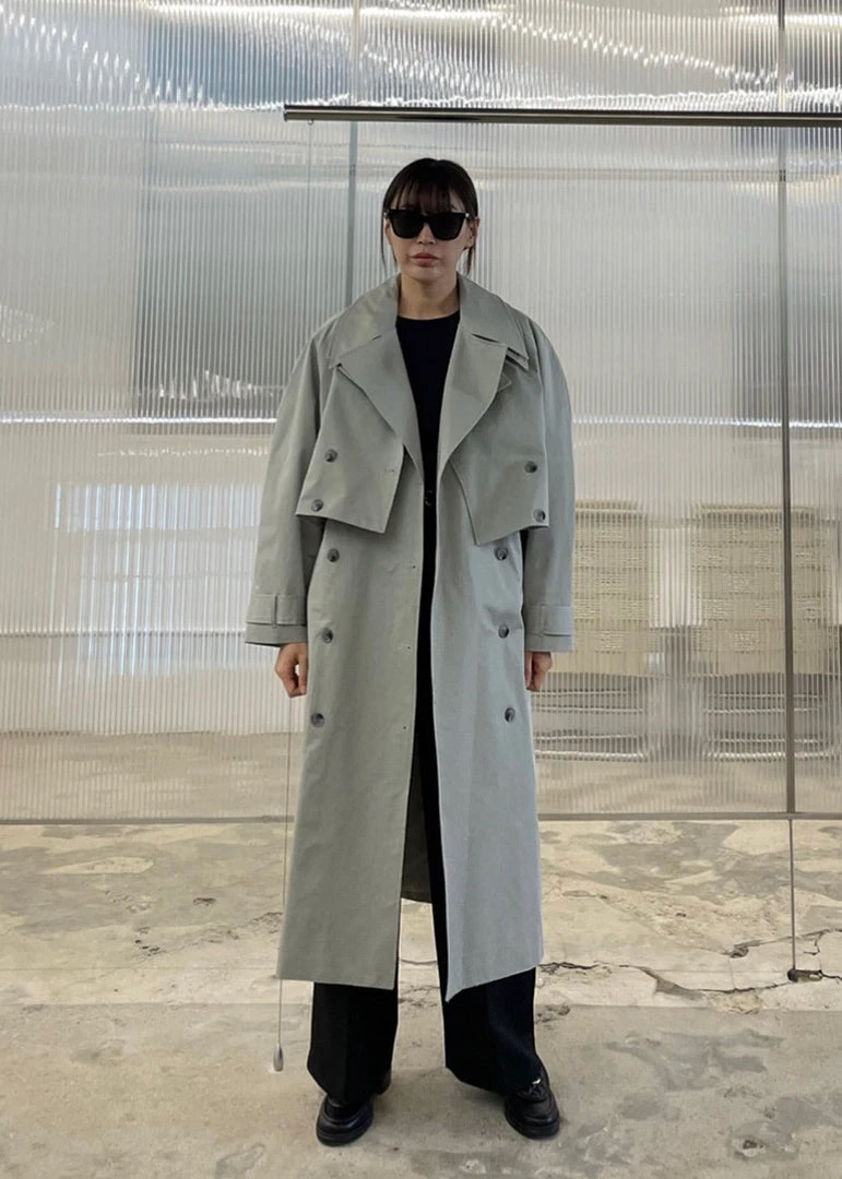 The Frankie Shop CLOTHING Nexine Short Jacket - Grey