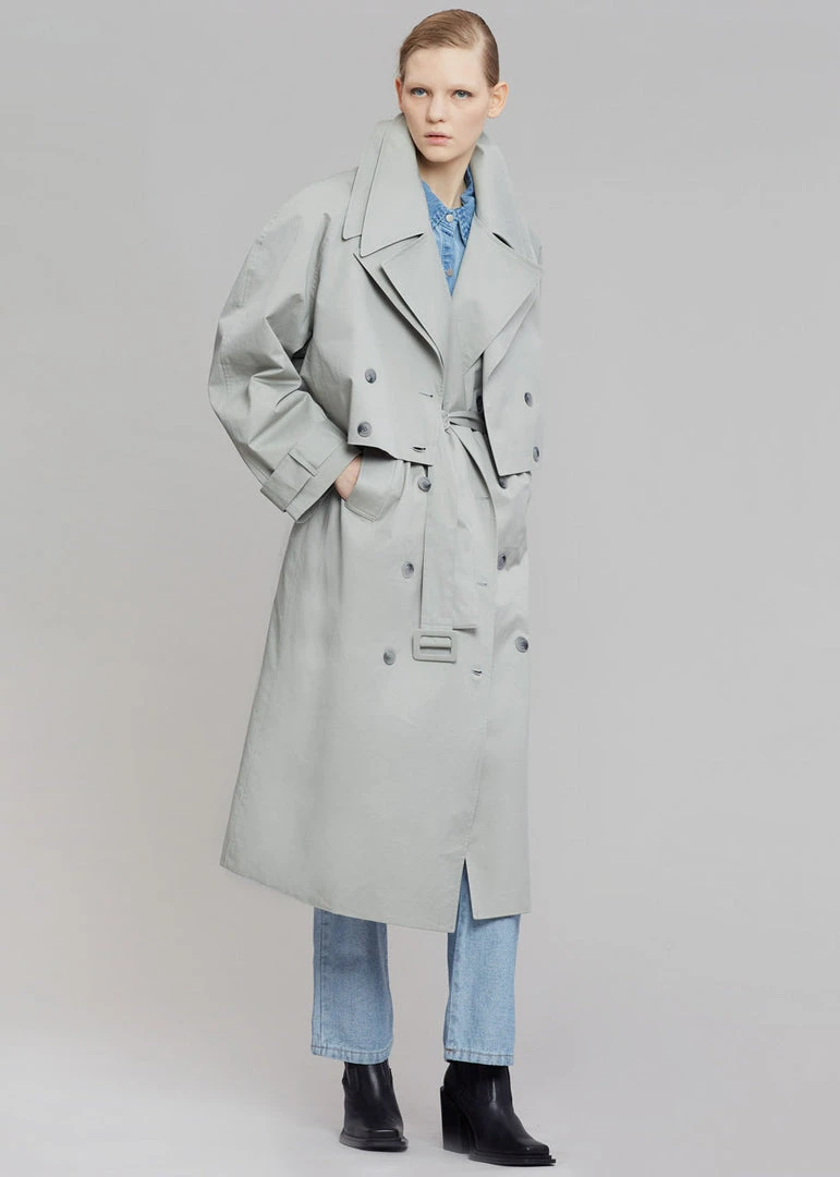 The Frankie Shop CLOTHING Nexine Short Jacket - Grey