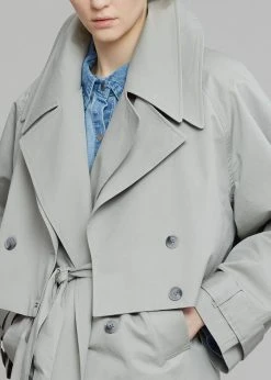 The Frankie Shop CLOTHING Nexine Short Jacket - Grey