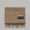 More Than Yesterday Men Nieves Wool Scarf - Tobacco