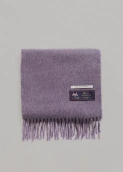More Than Yesterday Nieves Wool Scarf - Violet Men