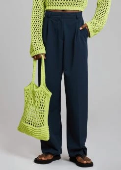 Cafe Noir Niroka Net Tote - Lime