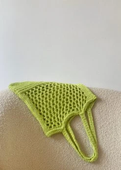 Cafe Noir Niroka Net Tote - Lime