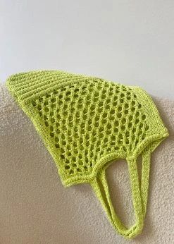 Cafe Noir Niroka Net Tote - Lime