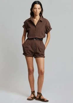 Masof CLOTHING Nix Tailored Jumpsuit - Java