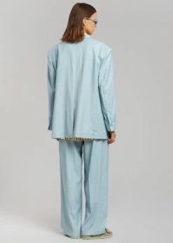 Another Avenue CLOTHING Nuno Thin Stripes Pants - Sky