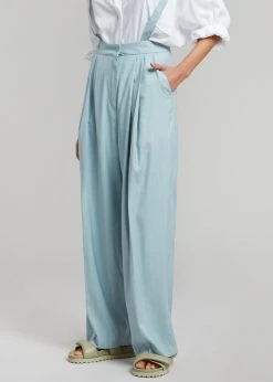 Another Avenue CLOTHING Nuno Thin Stripes Pants - Sky