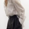 Bar Kier Blouse - Off White CLOTHING