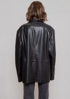 The Frankie Shop Olympia Blazer - Black CLOTHING