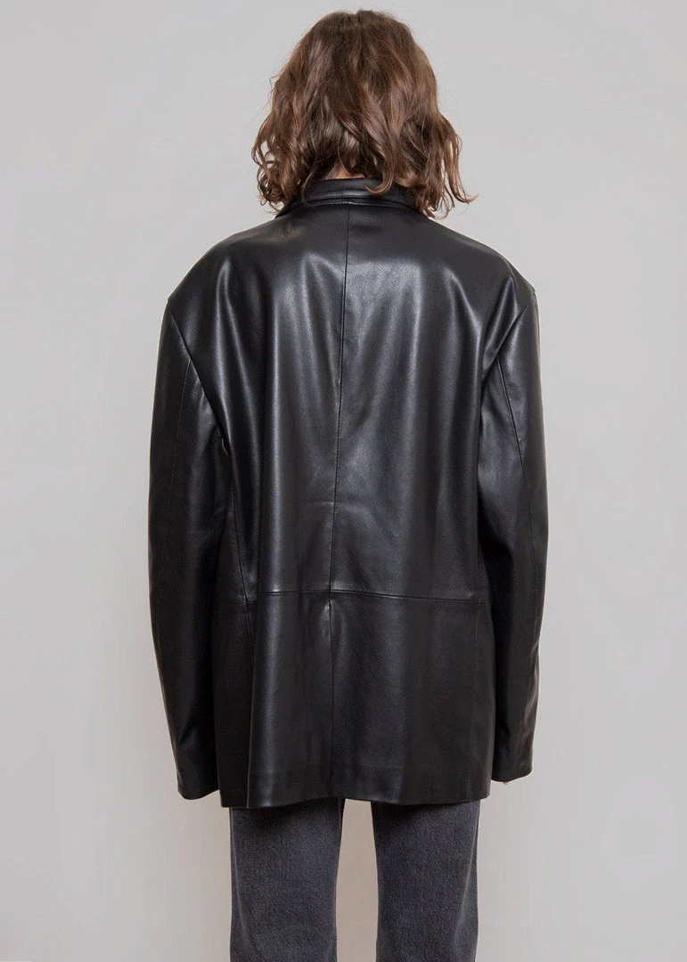 The Frankie Shop Olympia Blazer - Black CLOTHING