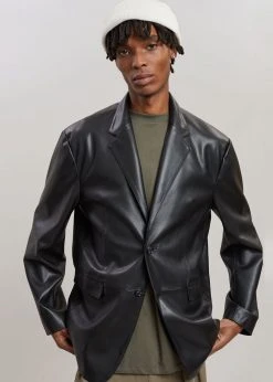 The Frankie Shop Olympia Blazer - Black CLOTHING