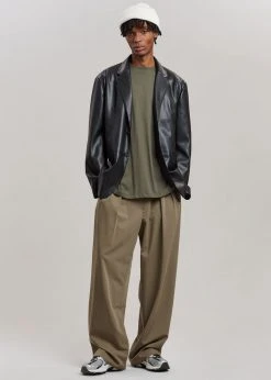 The Frankie Shop Olympia Blazer - Black CLOTHING