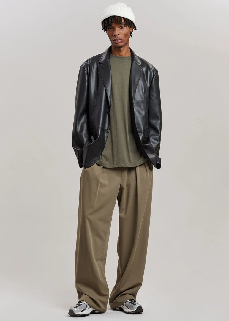 The Frankie Shop Olympia Blazer - Black CLOTHING