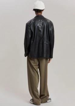 The Frankie Shop Olympia Blazer - Black CLOTHING