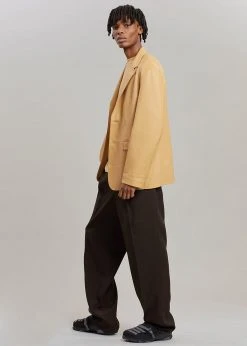 The Frankie Shop Olympia Blazer - Butter CLOTHING