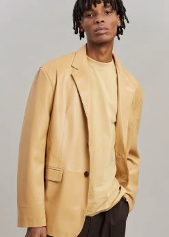 The Frankie Shop Olympia Blazer - Butter CLOTHING