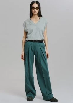 Masof CLOTHING Otis Knit Vest - Grey