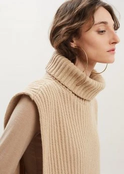 ACCESSORIES Fay Andrada Ovaali Hoops - Brass