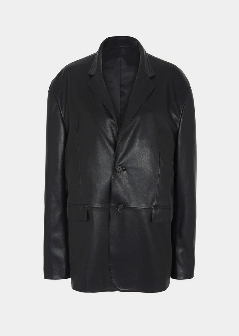 The Frankie Shop Olympia Blazer - Black CLOTHING