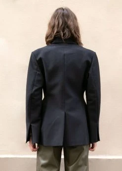 The Frankie Shop Colette Hourglass Blazer - Black CLOTHING
