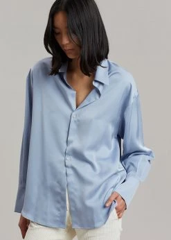 Paper Moon CLOTHING Pilvi Blouse - Sky