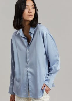 Paper Moon CLOTHING Pilvi Blouse - Sky