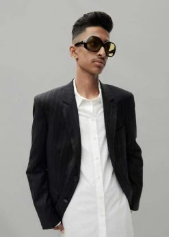 Port Tanger Yamina Sunglasses - Black