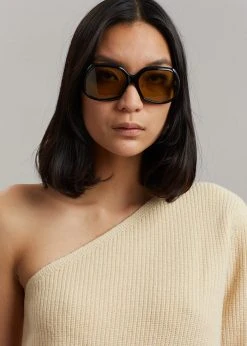 Port Tanger Yamina Sunglasses - Black