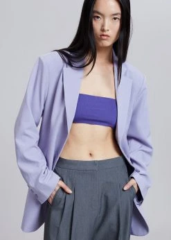 CLOTHING REMAIN Bailyn Tube Top - Purple Corallites