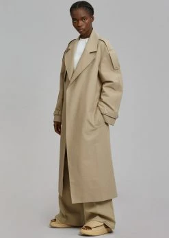 Blossom CLOTHING Rhodes Trench Coat - Natural