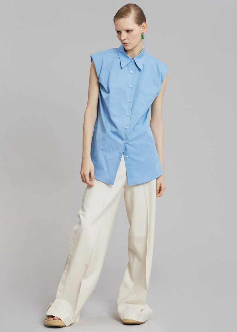 CLOTHING Rika Studios Julie Shirt - Cloud