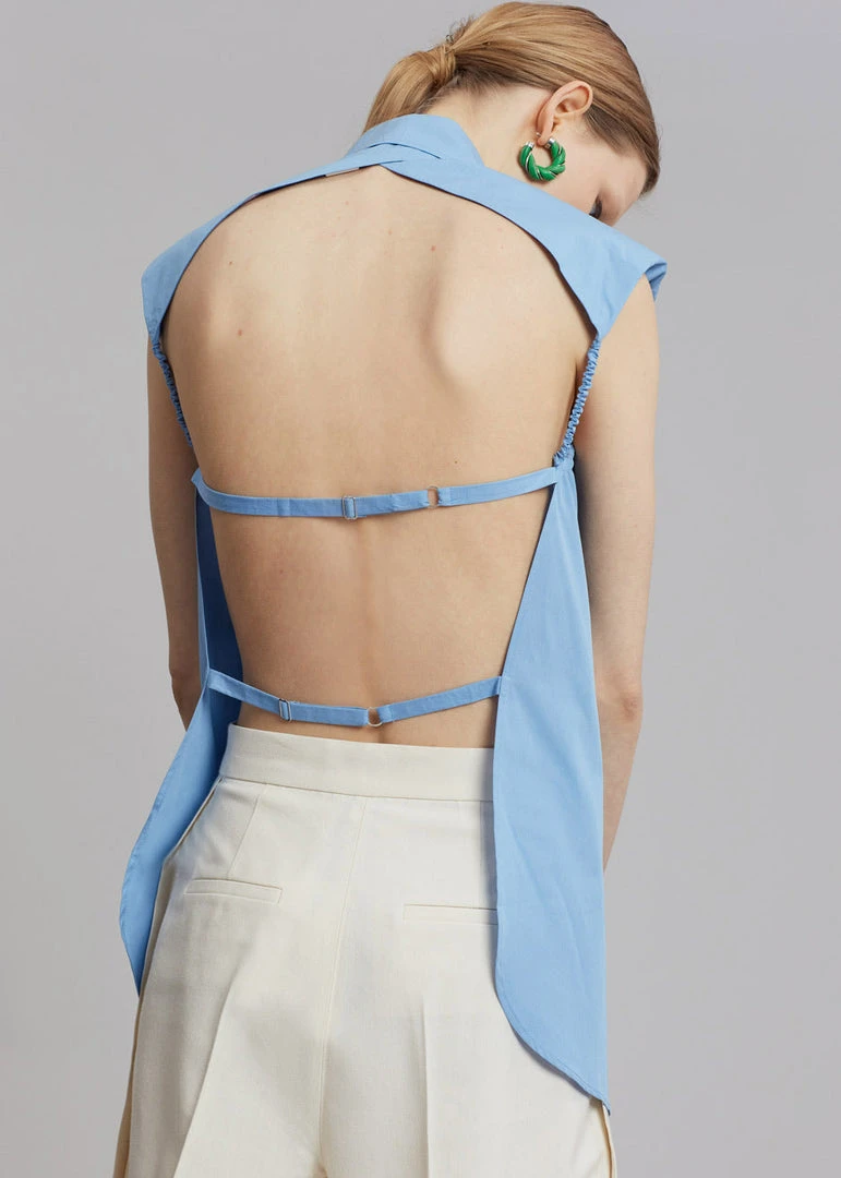 CLOTHING Rika Studios Julie Shirt - Cloud