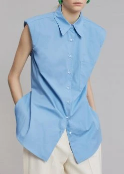 CLOTHING Rika Studios Julie Shirt - Cloud