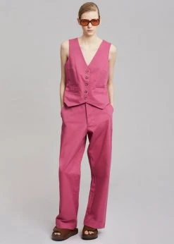 CLOTHING Rika Studios Rowan Pants - Dusty Strawberry