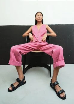 CLOTHING Rika Studios Rowan Pants - Dusty Strawberry