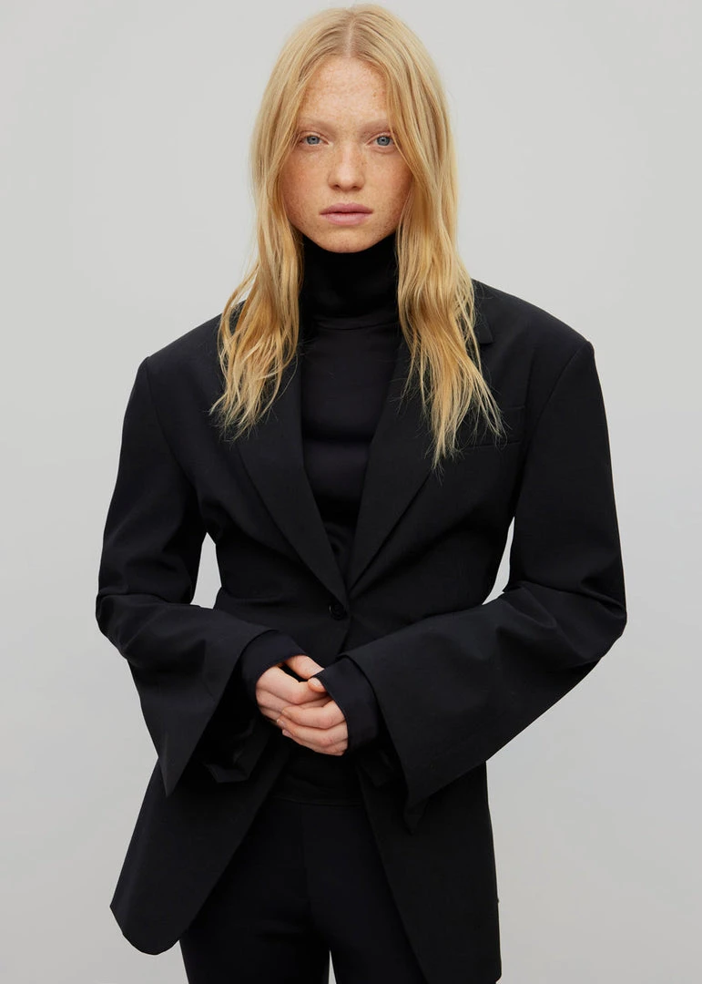 R贸he Ati Blazer - Noir CLOTHING