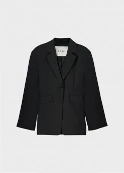 R贸he Ati Blazer - Noir CLOTHING