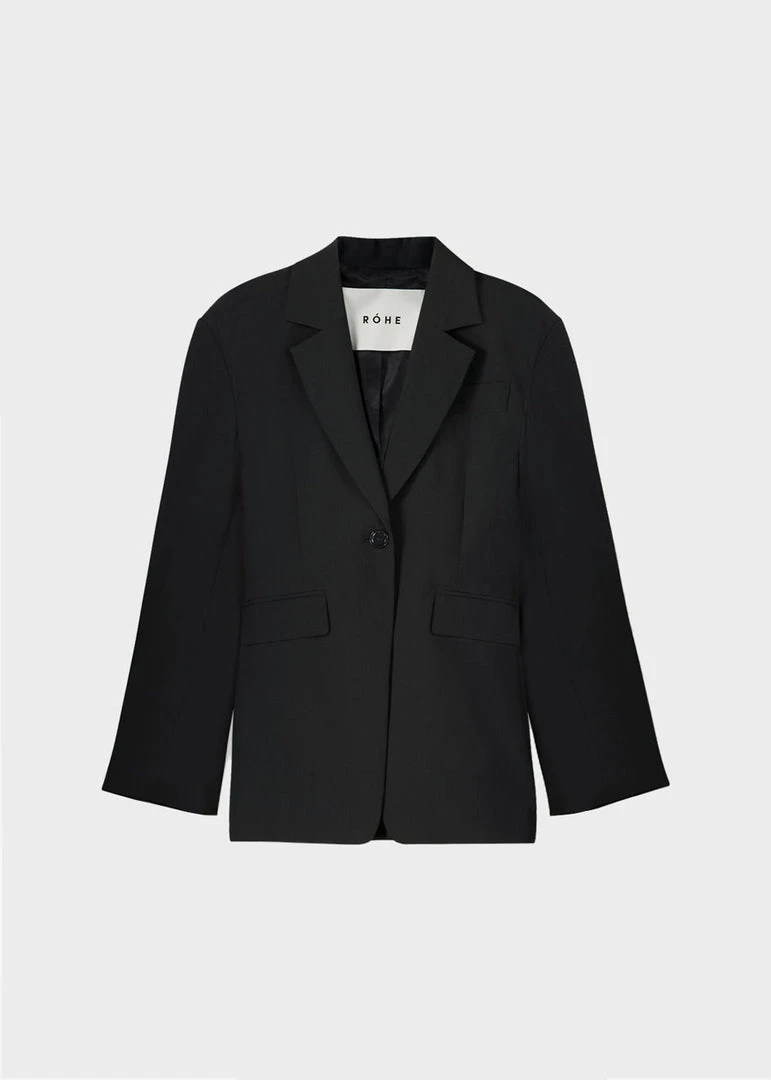 R贸he Ati Blazer - Noir CLOTHING