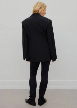 R贸he Ati Blazer - Noir CLOTHING