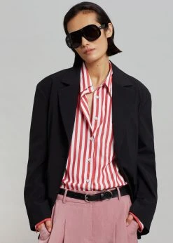 R贸he Ati Blazer - Noir CLOTHING