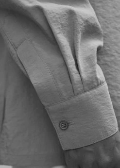 Róhe Gintare Unisex Blouse - Light Grey